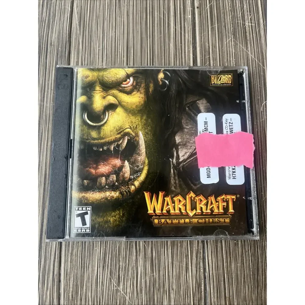 Warcraft III Battle Chest, Reign Of Chaos, Frozen Expansion (PC CD-ROM, 2003)